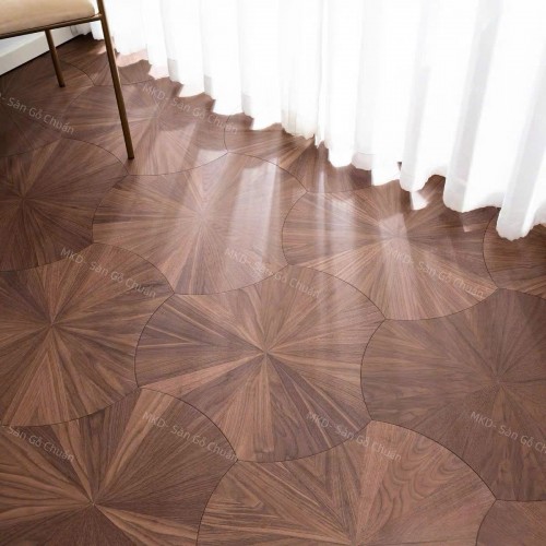 HOA VĂN  LÁ SEN Plywood 